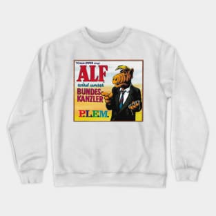 ALF Wird Unser Bundeskanzler Crewneck Sweatshirt